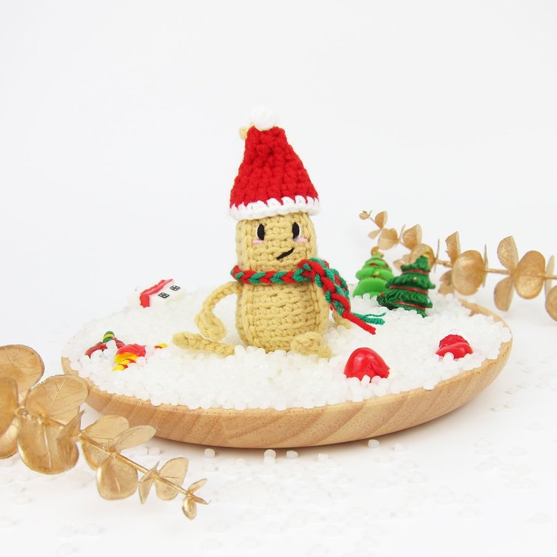 【聖誕節限定】花生先生過聖誕 - 鑰匙圈/鑰匙包 - 其他人造纖維 多色