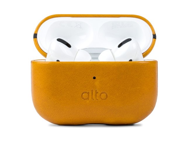 AirPods Pro 革製保護ケース – キャラメル - ショップ alto ヘッドホン