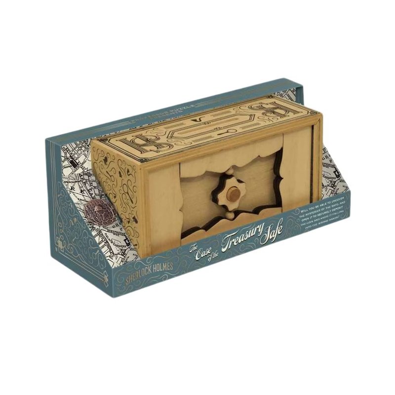 Sherlock Holmes-Gold Mechanism Box - บอร์ดเกม - ไม้ สีทอง