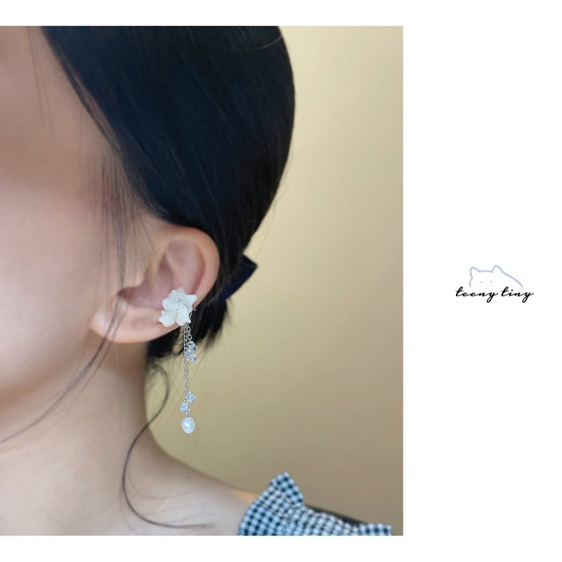 TeenyTinyCraft | Star Relics Handmade Ear Cuffs - ต่างหู - พืช/ดอกไม้ 