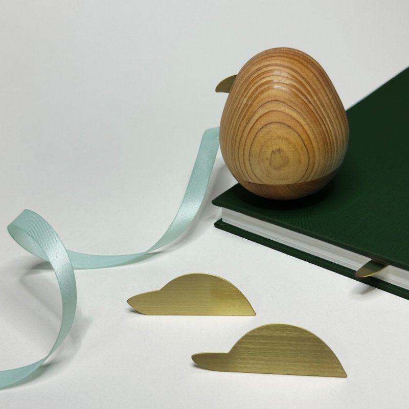 Pre-order wooden light bird bookmark domestic wood Taiwan craft - ที่คั่นหนังสือ - ไม้ หลากหลายสี