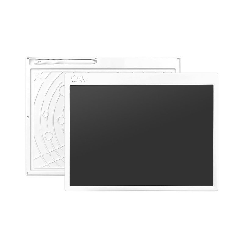 塑膠 科技小物 白色 - 【Green Board】16吋USB充電式電紙板(液晶手寫板/環保小黑板)
