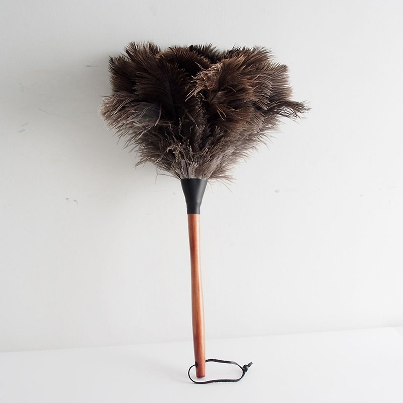 Redecker-Ostrich Feather Latch (50cm) - Other - Wood Brown