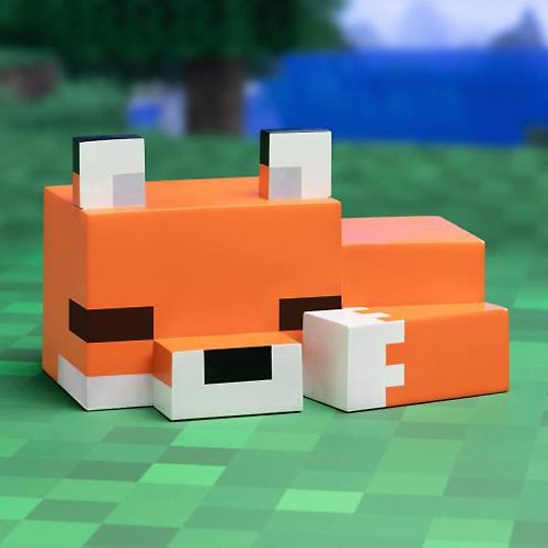 遊戲家 Gameshop 【Paladone UK】 Minecraft麥塊 橘色狐狸造型燈 小夜燈