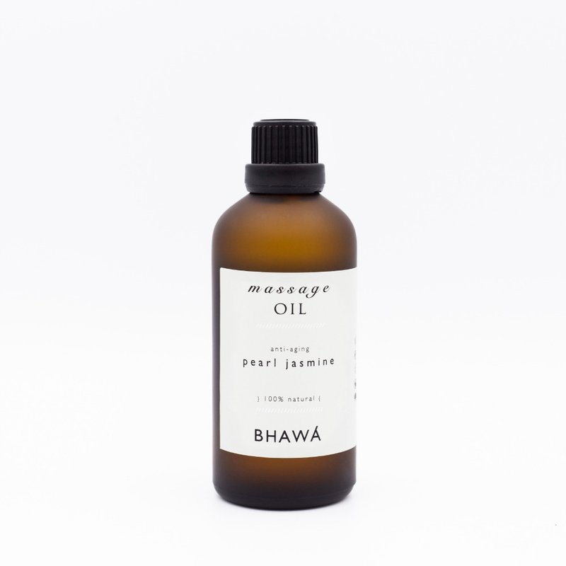 BHAWA SPA Pearl Jasmine Massage Oil 100ml - Skincare & Massage Oils - Essential Oils 