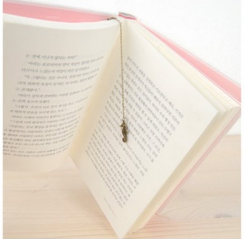 Hippocampus - Bookmarks - Copper & Brass 