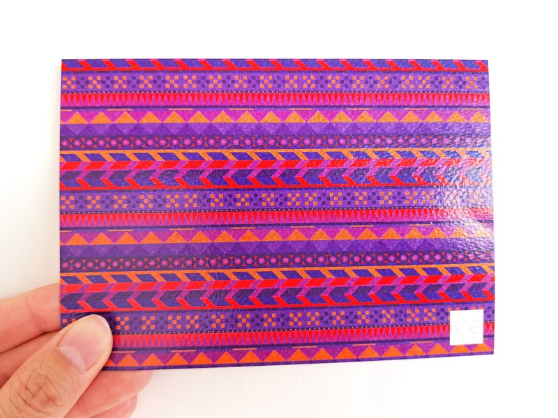 Printed Cards - Mystery - การ์ด/โปสการ์ด - กระดาษ สีม่วง