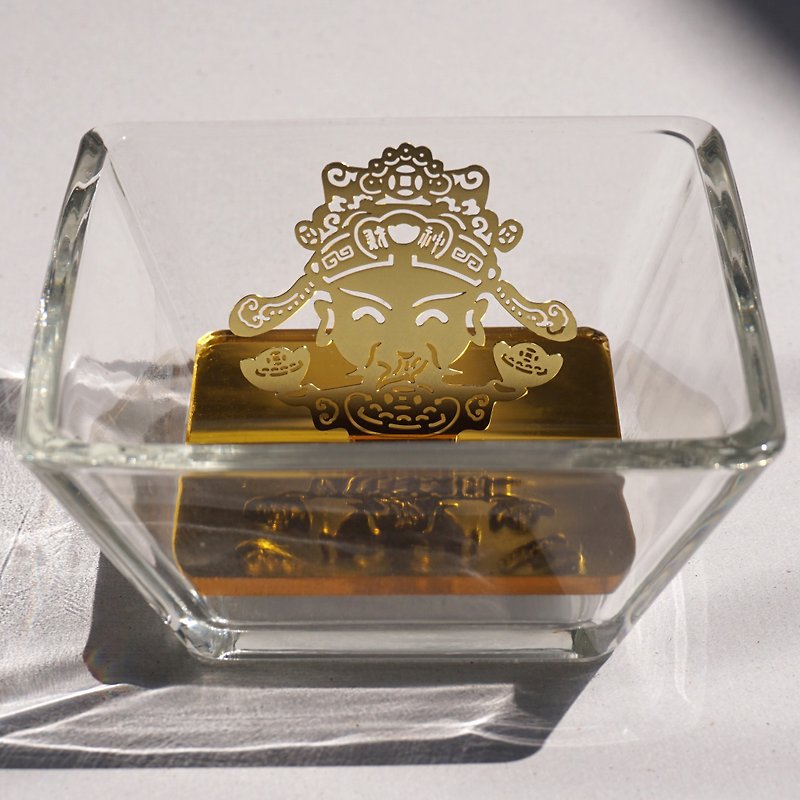 MARK TAIWAN  麥麥大節慶-財神聚寶盆 - 擺飾/家飾品 - 玻璃 金色