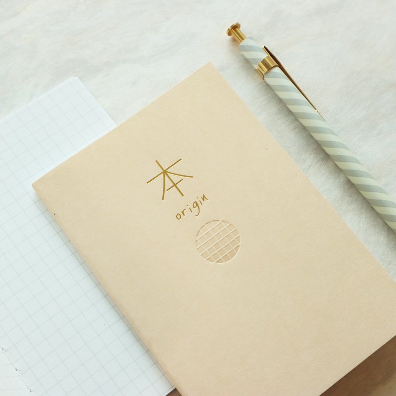本系列 / 72K 方眼定頁筆記 (3色) - 筆記本/手帳 - 紙 