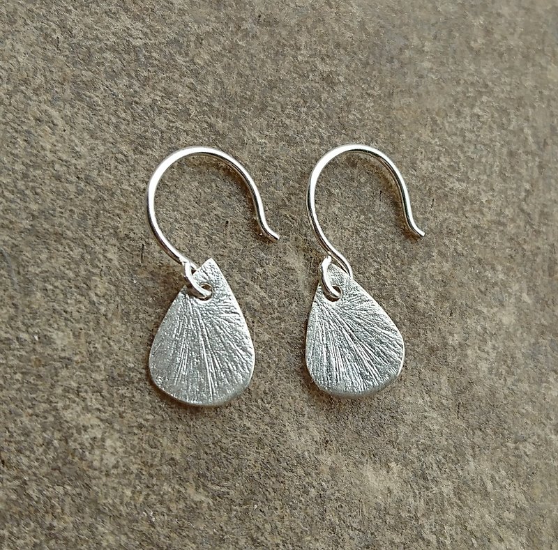 Sterling Silver Drop Earrings - ต่างหู - เงินแท้ 