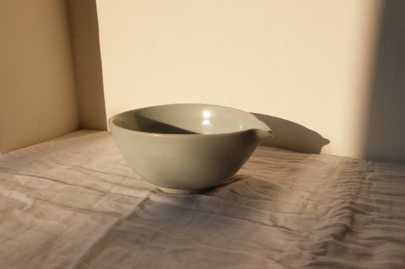 灰青 公道杯 茶海 - 茶壺/茶杯/茶具 - 瓷 白色