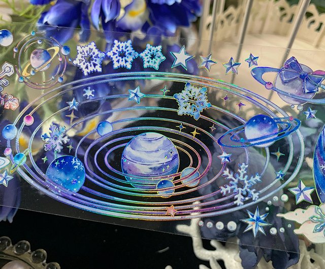 PET 7cm×3m 雪花星球 3本セット PET 7cm×3m 雪花星球 3本セット