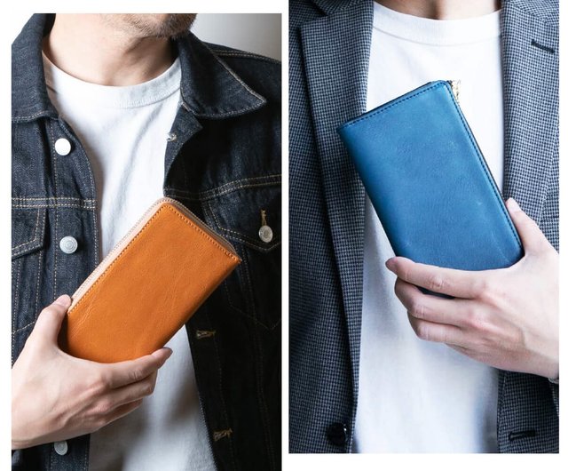 受注製作 TIDY2.0 小さい長財布 日本製 栃木レザー L字