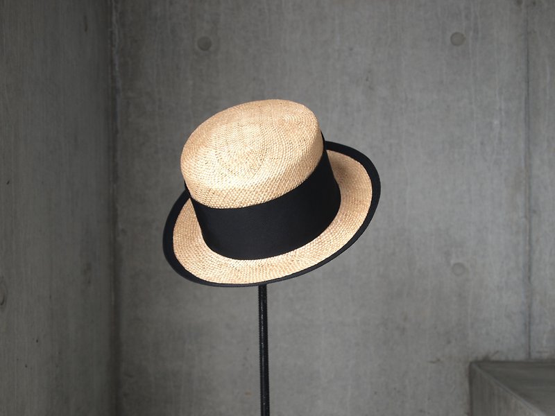 Straw Hat Hat Made-to-Order Straw Hat Bao Rough Elegant Unisex - Hats & Caps - Other Materials Multicolor