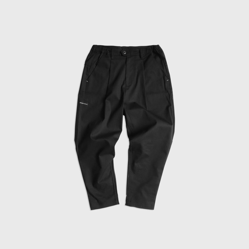 DYCTEAM - Ankle Length Pants (black) - กางเกงขายาว - วัสดุอื่นๆ สีดำ