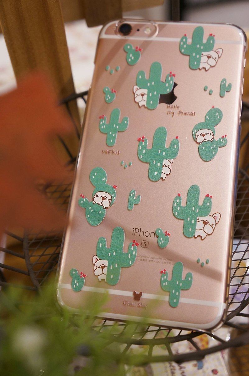 (Sold out) i6 / 6s Mobile Shell - Fa Do Cactus (Transparent) - Phone Cases - Plastic 