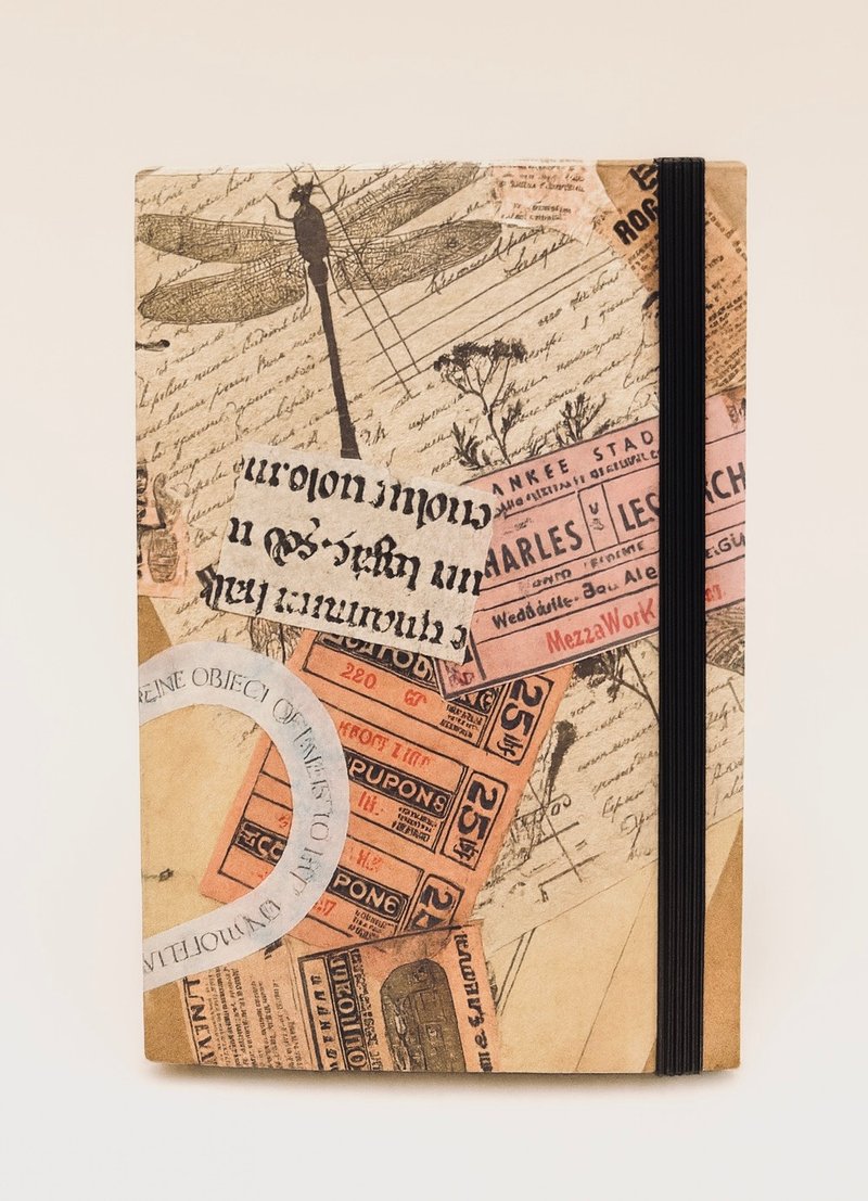 สมุดทำมือ - สมุดบันทึก/สมุดปฏิทิน - กระดาษ 