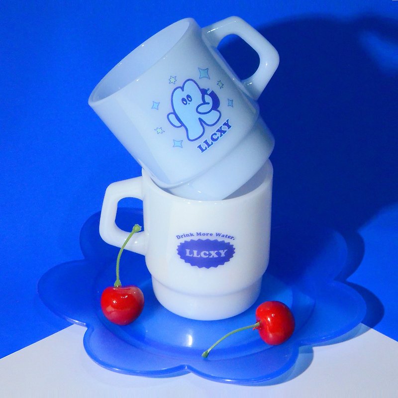 LLCXYカップは、より多くの水ガラスを飲むことを忘れないでください - 水筒・タンブラー・ピッチャー - ガラス 