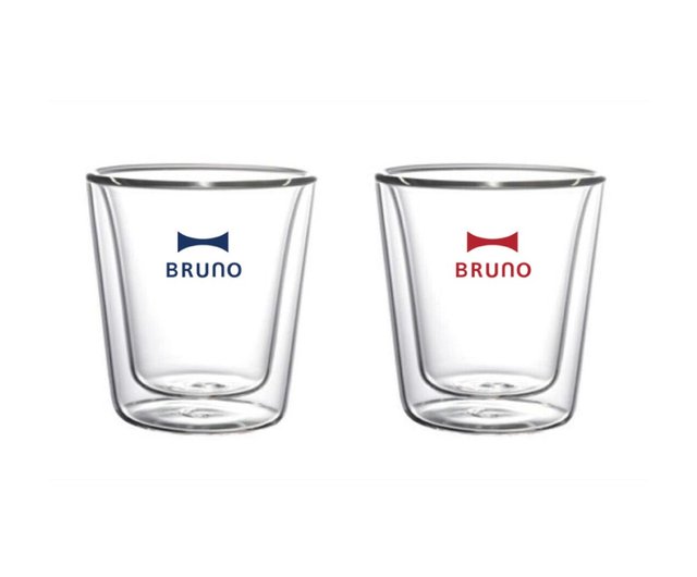 日本 BRUNO 複層グラス 220ml（2個） - ショップ brunotaiwan グラス・コップ - Pinkoi