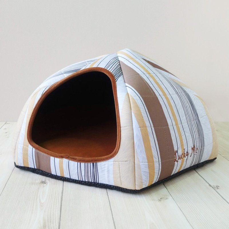 Igloo No. 2-Breezy You 11 Colors Cat House Cat Lover Entry Model - Bedding & Cages - Other Man-Made Fibers Blue