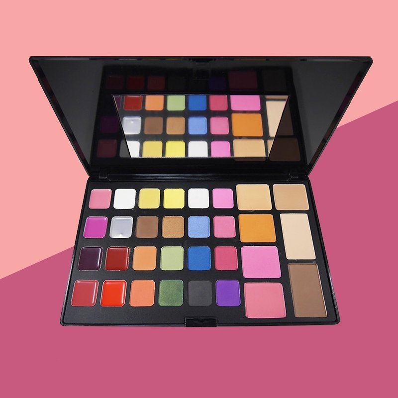 31 Colors Eyeshadow palettes - Eye Makeup - Plastic Pink