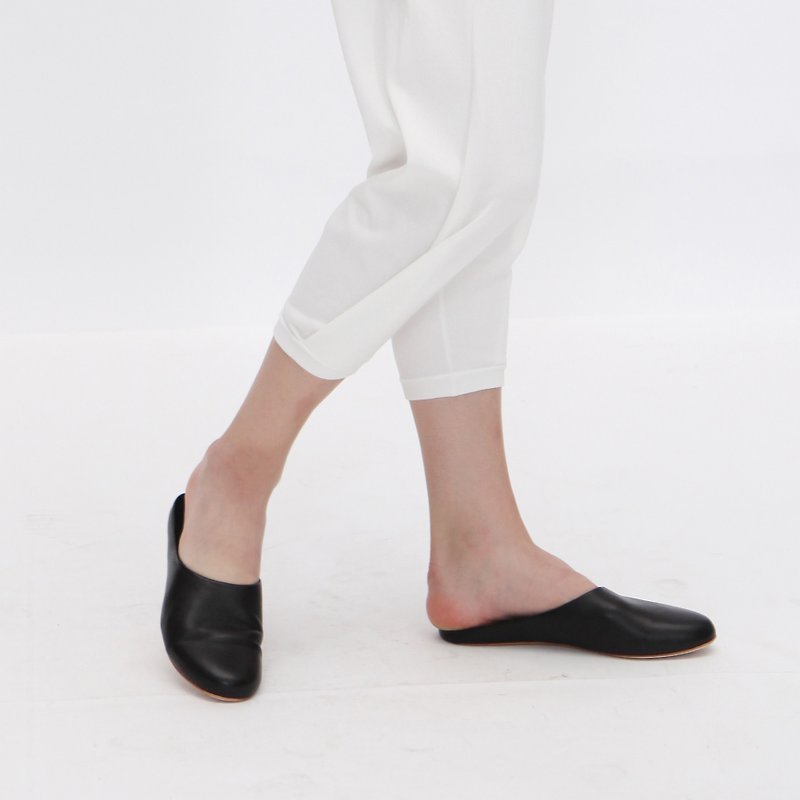 KOOW / soft sheepskin slippers shallow mouth wearing a half drag - รองเท้าลำลองผู้หญิง - หนังแท้ 
