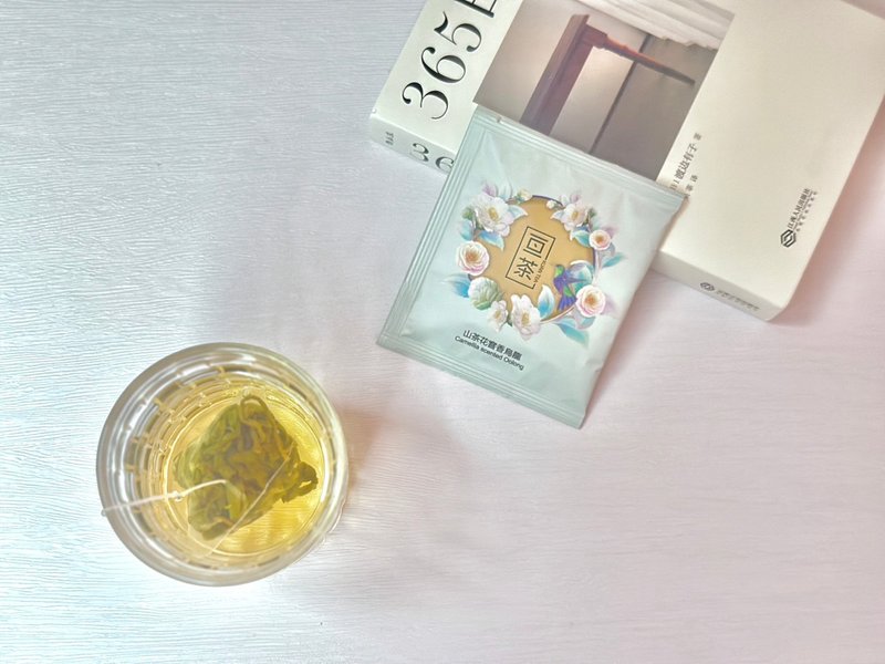 【山茶花烏龍茶茶包】花茶 窨香 原葉立體茶包 隨手包-五入 |亘茶 - 茶葉/茶包/水果茶 - 其他材質 