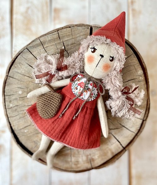 BAYTREES DOLL CLOTHES 帶衣服毛絨玩具的手工兔子娃娃