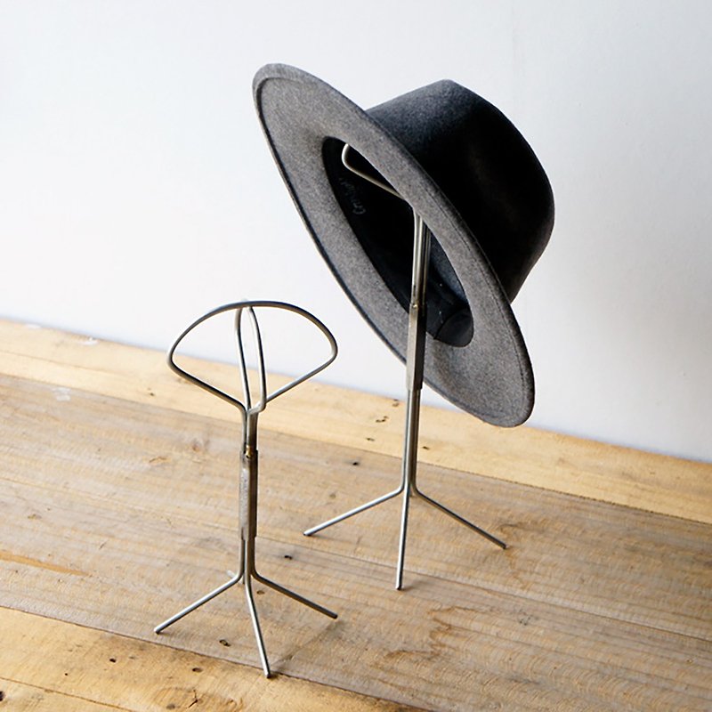 FOLDING HAT STAND steel hat rack - Hats & Caps - Stainless Steel Silver