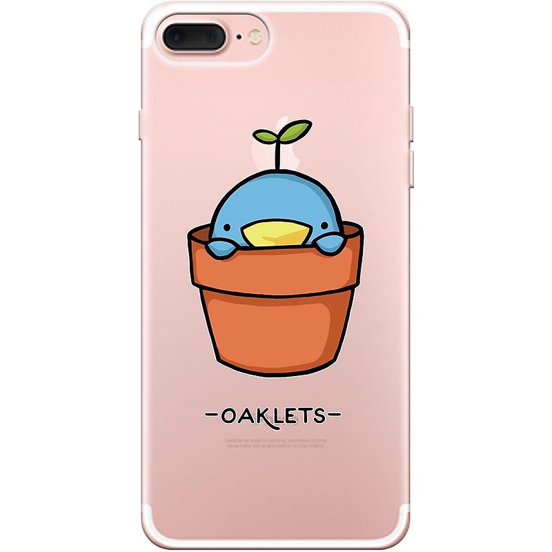 新創系列-【flower pot】-Oaklets-TPU手機保護殼《iPhone/Samsung/HTC/LG/Sony/小米/OPPO》,AA0AF141 - 手機殼/手機套 - 矽膠 藍色