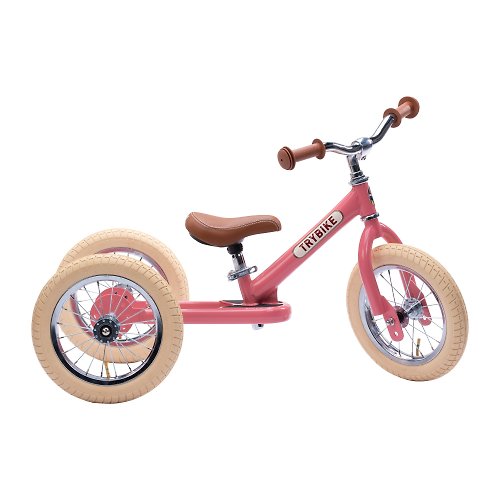Little Wonders 親子概念店 Trybike - 2合1漸進式平衡車/滑步車 - 粉色