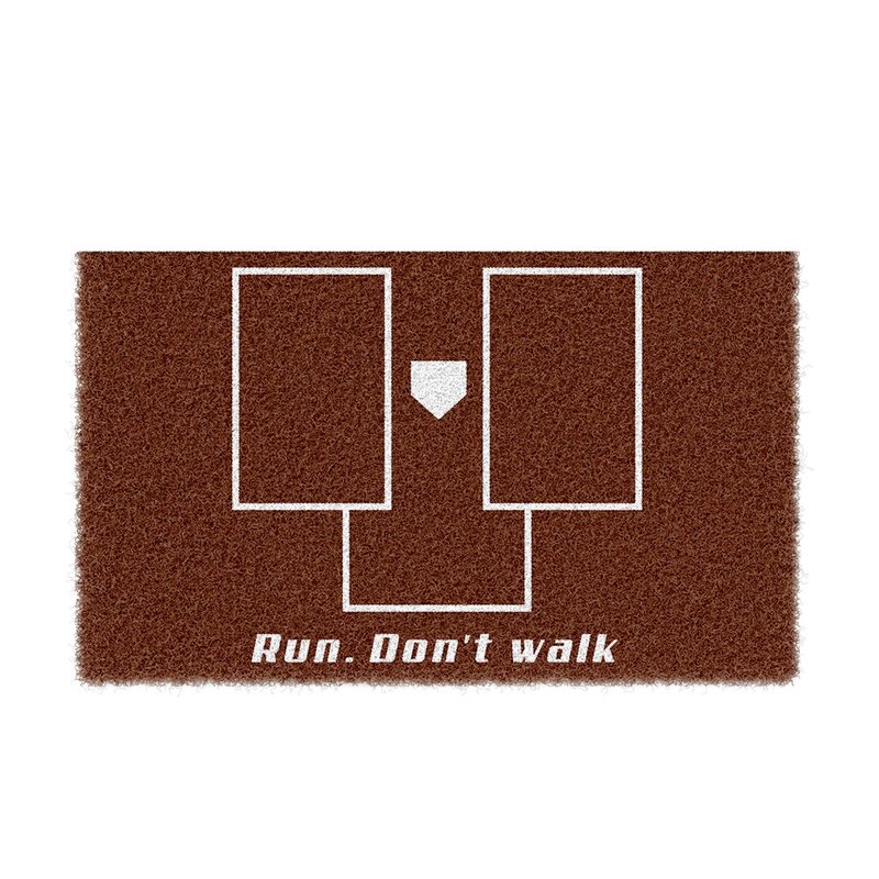 滿貫全壘打刮泥地墊 - 地墊/地毯 - 聚酯纖維 咖啡色