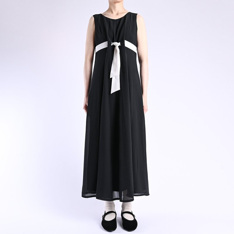 Vintage dress / Vintage 復古洋裝 - One Piece Dresses - Other Materials Black