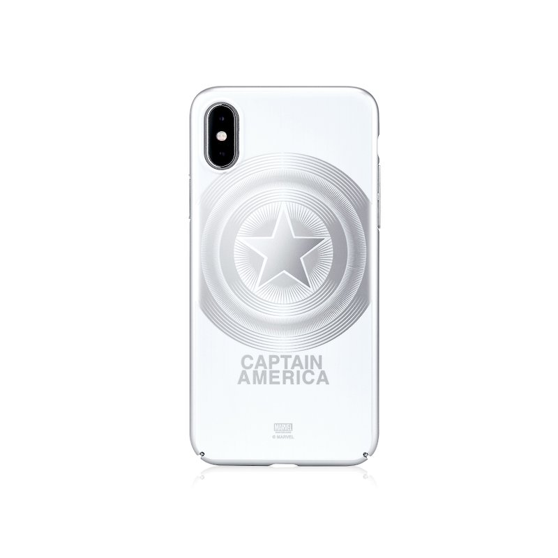 InfoThink 復仇者聯盟美國隊長iPhone 保護殼 - 手機殼/手機套 - 其他材質 白色