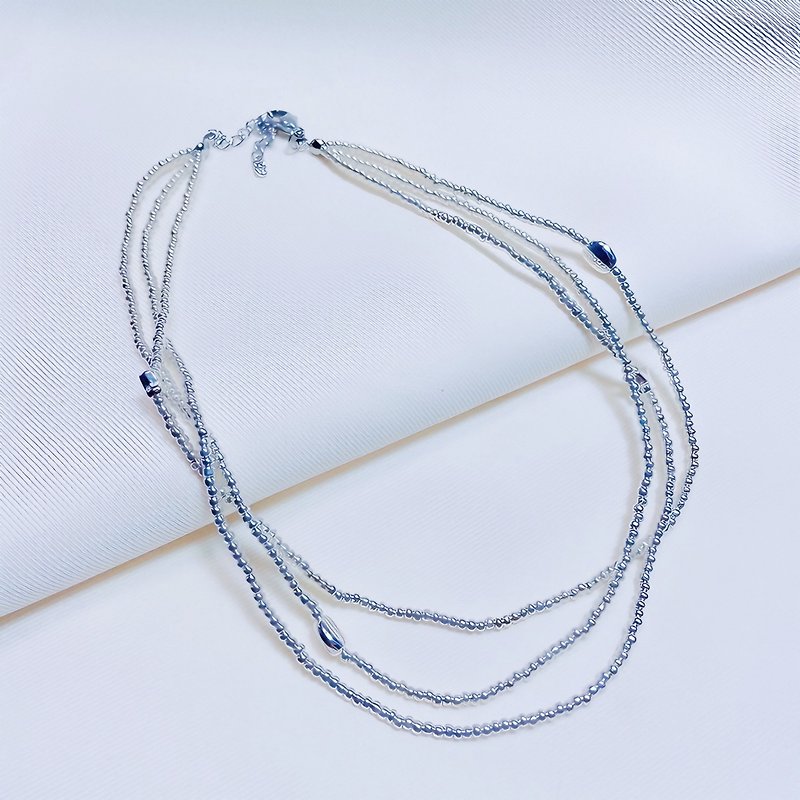 Handmade beaded necklace-03019 - สร้อยคอ - พลาสติก 