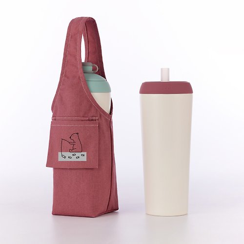 YCCT 【組合優惠】YCCT 速吸杯2代720ml + 飲料提袋包覆款 - 保冰保溫