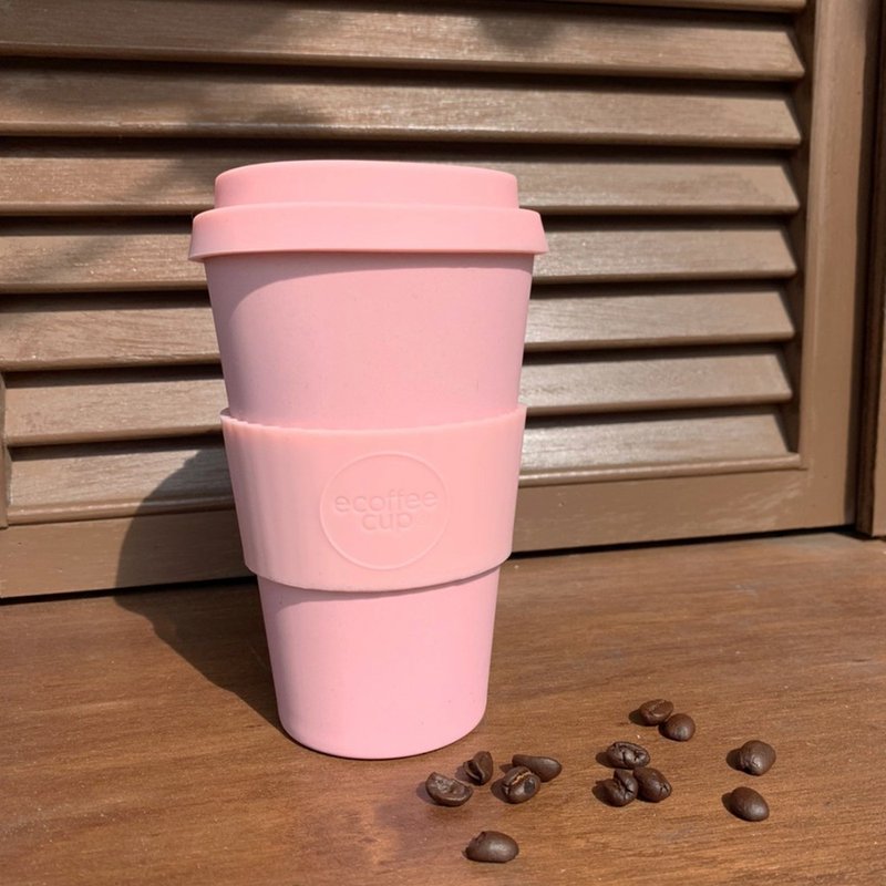 Ecoffee Cup | 14oz環保隨行杯(撫子粉) - 咖啡杯/馬克杯 - 其他材質 粉紅色