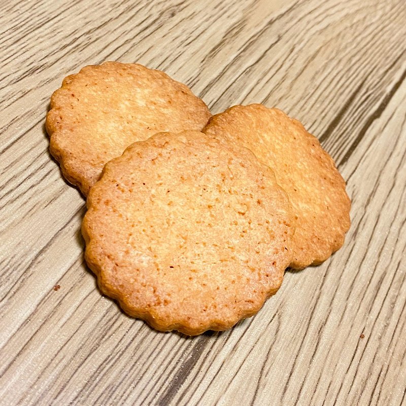 plain mini cookie - Handmade Cookies - Fresh Ingredients Brown