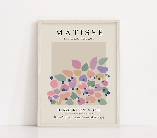 Artlinio Matisse Woman Print, Exhibition Poster, Digital Art, Lithograph Print Download