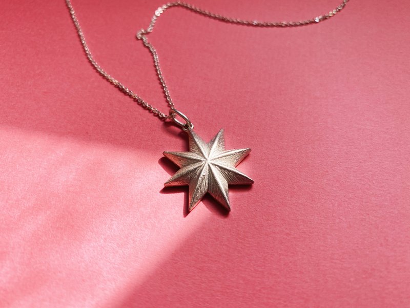 Star Necklace / Sterling Silver - Necklaces - Sterling Silver Silver