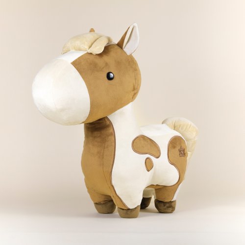 Bellzi Jumbo Bellzi | Pinto Horse 特大花斑馬玩偶