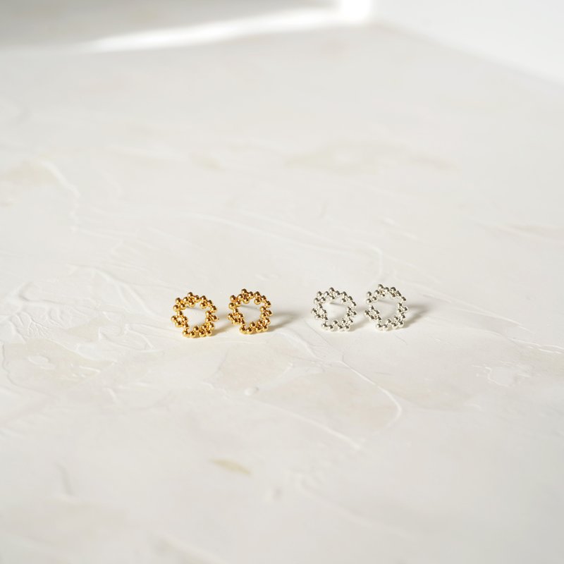 bubble earrings/ Clip-On clips - ต่างหู - โลหะ หลากหลายสี