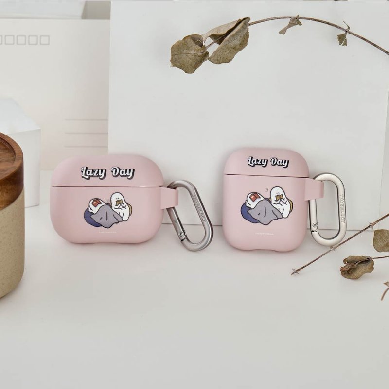 Percentage慵懶一天強悍防摔AirPods保護套 - AirPods/耳機保護套 - 塑膠 多色