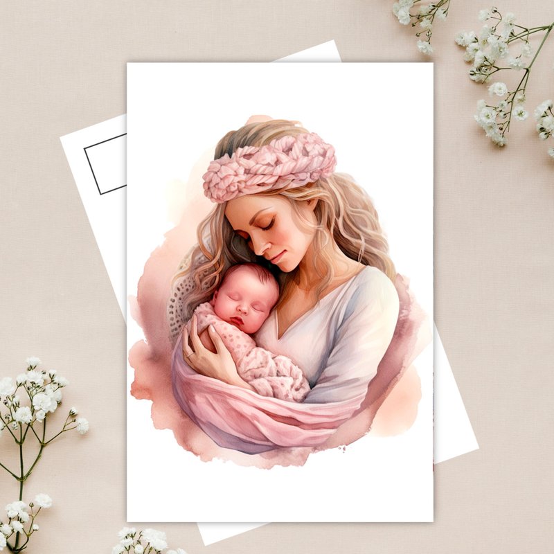 Mama  postcard - Cards & Postcards - Paper 