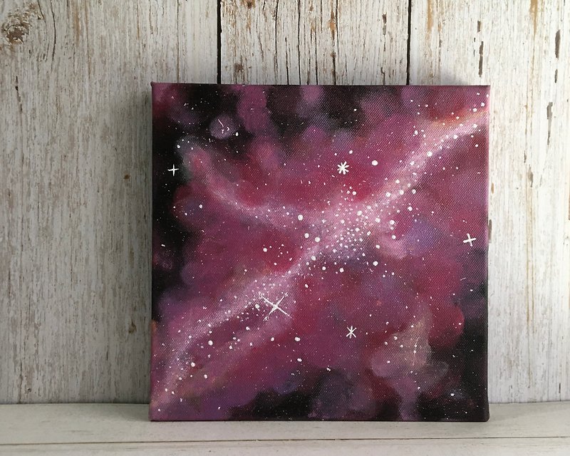Universe #1 Acrylic Painting Healing Life 20x20 Home Decoration Art Work Hand-painted