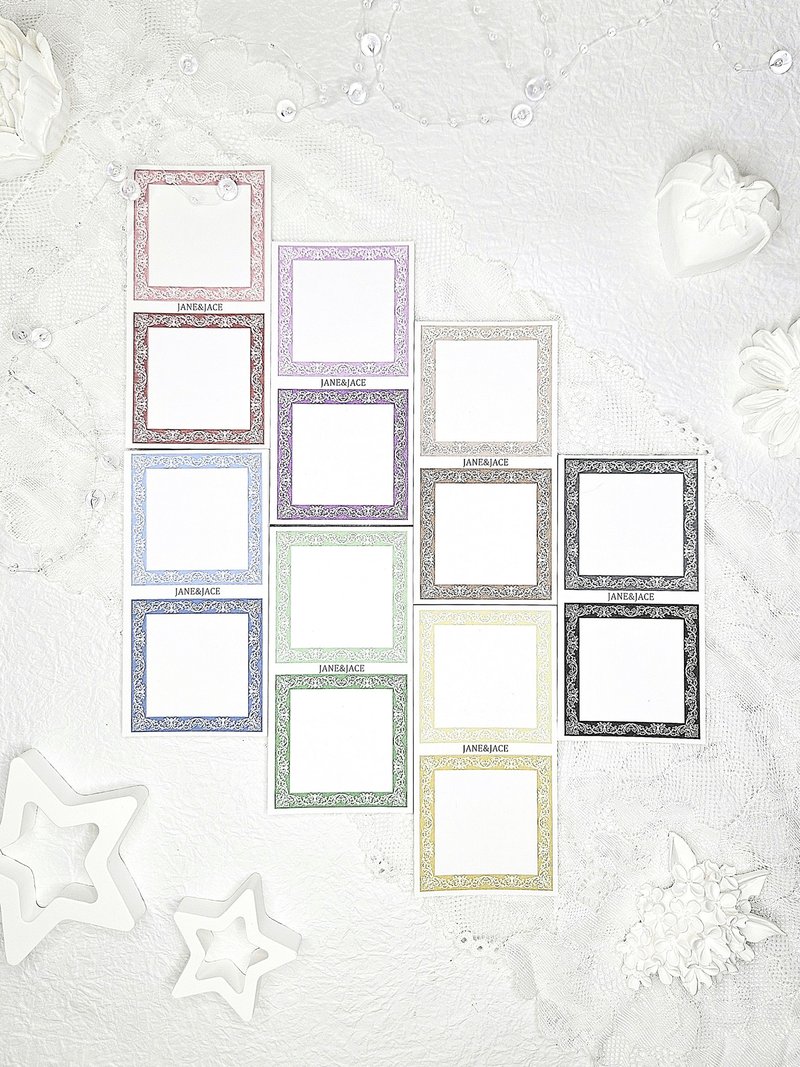 Antique decorative square frame - 其他 - 紙 白色