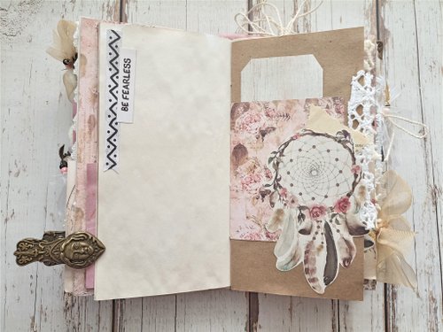 美しいウェディングフラワージャンクジャーナルハンドメイドローズ