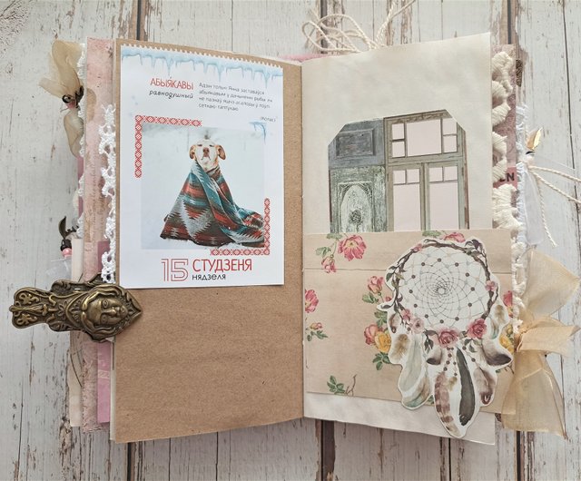 美しいウェディングフラワージャンクジャーナルハンドメイドローズ