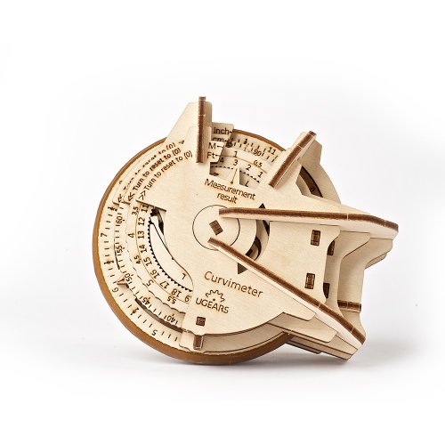 CUBICO 酷比客 /Ugears/ 烏克蘭木製模型 STEM 探險測距儀 Curvimeter