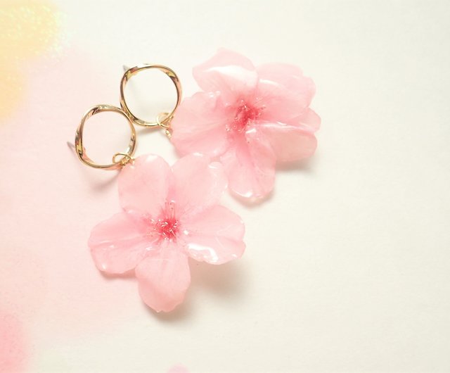 Flower Earrings Sakura Earrings Cherry Blossom Earrings -  Canada